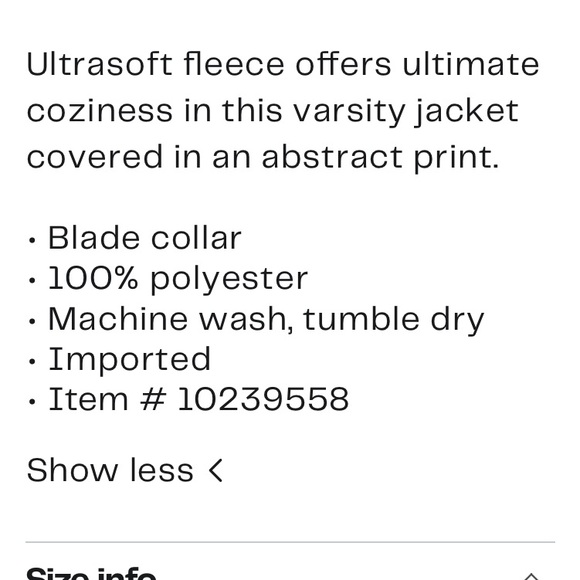 Obey Mazy Varsity jacket - Picture 3 of 16